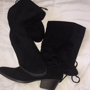 Black Over the knee boots